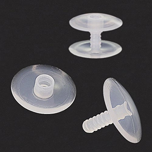 Druck-Ösen aus Kunststoff | Transparent | Zum schnellen Heften von Mappen, Fächern, etc. | Für Standard-Löcher mit 0,5 cm Durchmesser | Füllhöhe 5-10 mm, 100 Stück Druck-Ösen aus Kunststoff | Transparent | Zum schnellen Heften von Mappen, Fächern, etc. | Für Standard-Löcher mit 0,5 cm Durchmesser | Füllhöhe 5-10 mm, 100 Stück von KLEBESHOP24