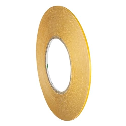 KLEBESHOP24 Duplocoll 3720 | Doppelseitiges Universalklebeband | Breite wählbar | Doppelseitiges Klebeband für Papier, Pappe, Lack, Metall etc. || (9 mm x 50 m) von KLEBESHOP24