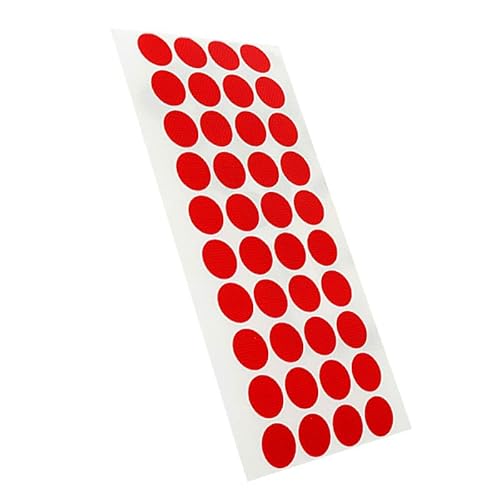 Klebepunkte farbig | PE-beschichtete Markierungspunkte | Farbe, Menge & Durchmesser wählbar | Bunte Klebepunkte (Rot, Ø 15 mm, 100 Stück) Klebepunkte farbig | PE-beschichtete Markierungspunkte | Farbe, Menge & Durchmesser wählbar | Bunte Klebepunkte (Rot, Ø 15 mm, 100 Stück) von KLEBESHOP24