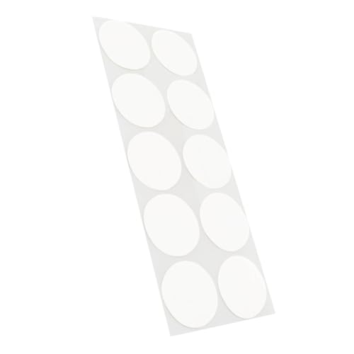 Klebepunkte farbig | PE-beschichtete Markierungspunkte | Farbe, Menge & Durchmesser wählbar | Bunte Klebepunkte (Weiß, Ø 30 mm, 100 Stück) Klebepunkte farbig | PE-beschichtete Markierungspunkte | Farbe, Menge & Durchmesser wählbar | Bunte Klebepunkte (Weiß, Ø 30 mm, 100 Stück) von KLEBESHOP24