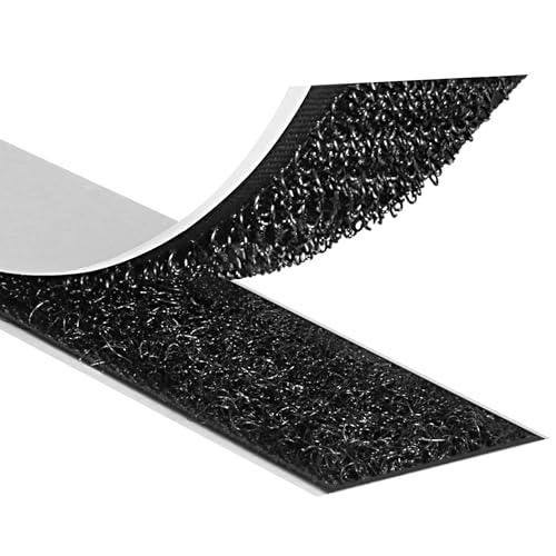 Klebeshop24 KLETTBAND SELBSTKLEBEND | Set Haken & Flausch | Farbe, Länge, Breite wählbar/Schwarz, 16 mm x 15 cm Klebeshop24 KLETTBAND SELBSTKLEBEND | Set Haken & Flausch | Farbe, Länge, Breite wählbar/Schwarz, 16 mm x 15 cm von KLEBESHOP24