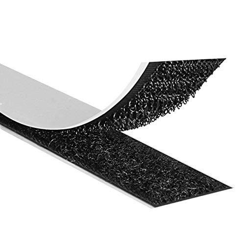 Klebeshop24 KLETTBAND SELBSTKLEBEND | Set Haken & Flausch | Farbe, Länge, Breite wählbar/Schwarz, 30 mm x 8 m Klebeshop24 KLETTBAND SELBSTKLEBEND | Set Haken & Flausch | Farbe, Länge, Breite wählbar/Schwarz, 30 mm x 8 m von KLEBESHOP24