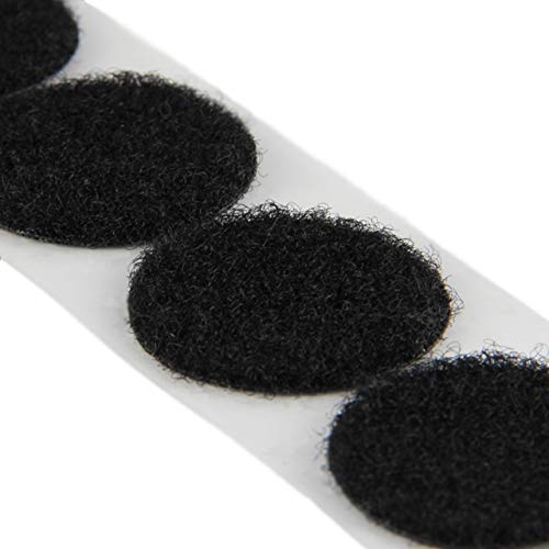 Klettpunkte selbstklebend, Haken oder Flausch, schwarz & weiß, verschiedene Verpackungseinheiten und Durchmesser/Ø 45 mm schwarz Flausch 20 Stück Klettpunkte selbstklebend, Haken oder Flausch, schwarz & weiß, verschiedene Verpackungseinheiten und Durchmesser/Ø 45 mm schwarz Flausch 20 Stück von KLEBESHOP24
