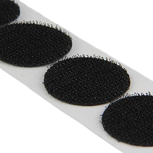 Klettpunkte selbstklebend, Haken oder Flausch, schwarz & weiß, verschiedene Verpackungseinheiten und Durchmesser/Ø 9 mm schwarz Haken 100 Stück Klettpunkte selbstklebend, Haken oder Flausch, schwarz & weiß, verschiedene Verpackungseinheiten und Durchmesser/Ø 9 mm schwarz Haken 100 Stück von KLEBESHOP24
