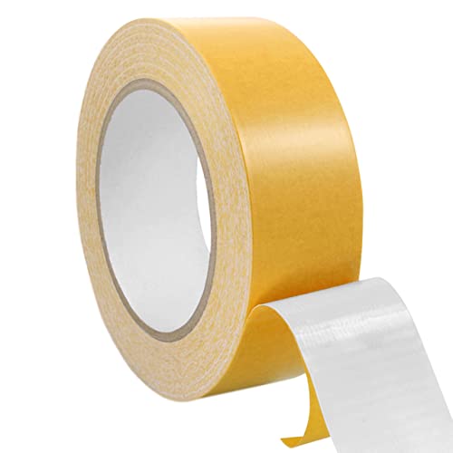 KLEBESHOP24 Teppichklebeband doppelseitig, Klebeband für Teppich, Teppichverlegeband, verschiedene Breiten, 25 m auf Rolle / 38 mm x 25 m von KLEBESHOP24