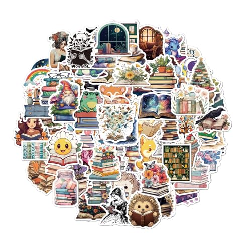 KLEHOPE Bücher Sticker - Etwa 200 Blatt Vintage Wasserfest Scrapbook Vinyl Journal Verschiedene Muster für Dekorieren von Tagebüchern, Büchern, Notizbüchern KLEHOPE Bücher Sticker - Etwa 200 Blatt Vintage Wasserfest Scrapbook Vinyl Journal Verschiedene Muster für Dekorieren von Tagebüchern, Büchern, Notizbüchern von KLEHOPE