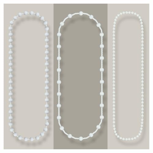 KLEMMFLEX Endloskette für Rollo mit Kettenzug, Ersatz Bedienkette, Rollokette, Bedienlänge: 200 cm, Farbe: Weiß, 4,5 x 12 mm, Kette für Jalousie, Raffrollo, Lamellenvorhang, Doppelrollo KLEMMFLEX Endloskette für Rollo mit Kettenzug, Ersatz Bedienkette, Rollokette, Bedienlänge: 200 cm, Farbe: Weiß, 4,5 x 12 mm, Kette für Jalousie, Raffrollo, Lamellenvorhang, Doppelrollo von KLEMMFLEX