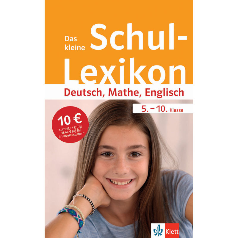 Das Kleine Schul-Lexikon Deutsch, Mathe, Englisch 5.-10. Klasse, Kartoniert (TB) von KLETT LERNTRAINING