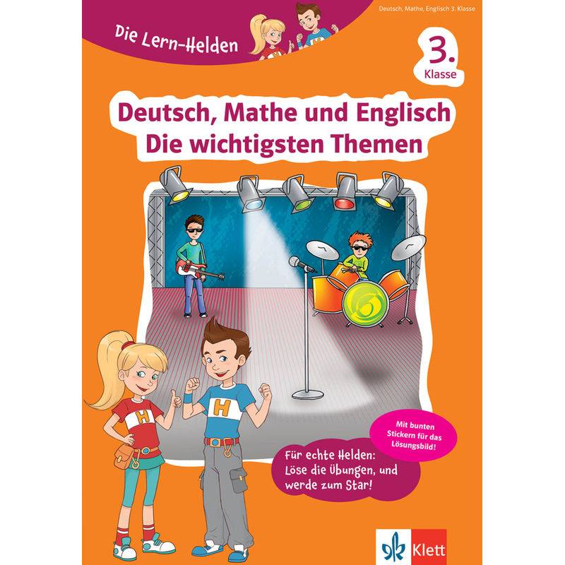Die Lern-Helden / Klett Deutsch, Mathe Und Englisch Die Wichtigsten Themen 3. Klasse, Geheftet von KLETT LERNTRAINING