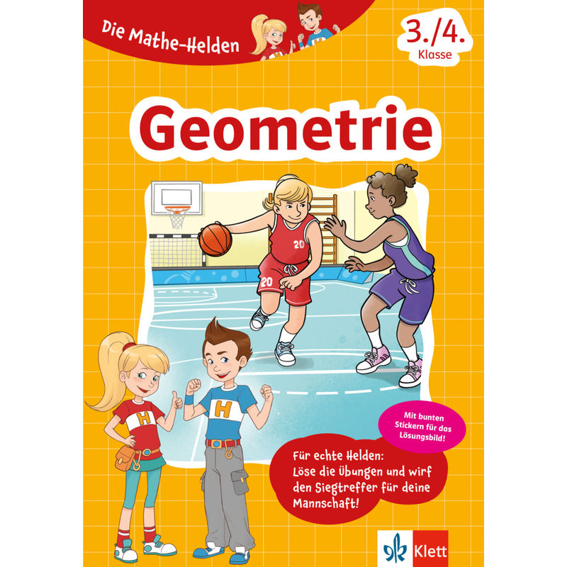 Klett Die Mathe-Helden: Geometrie 3./4. Klasse, Geheftet von KLETT LERNTRAINING