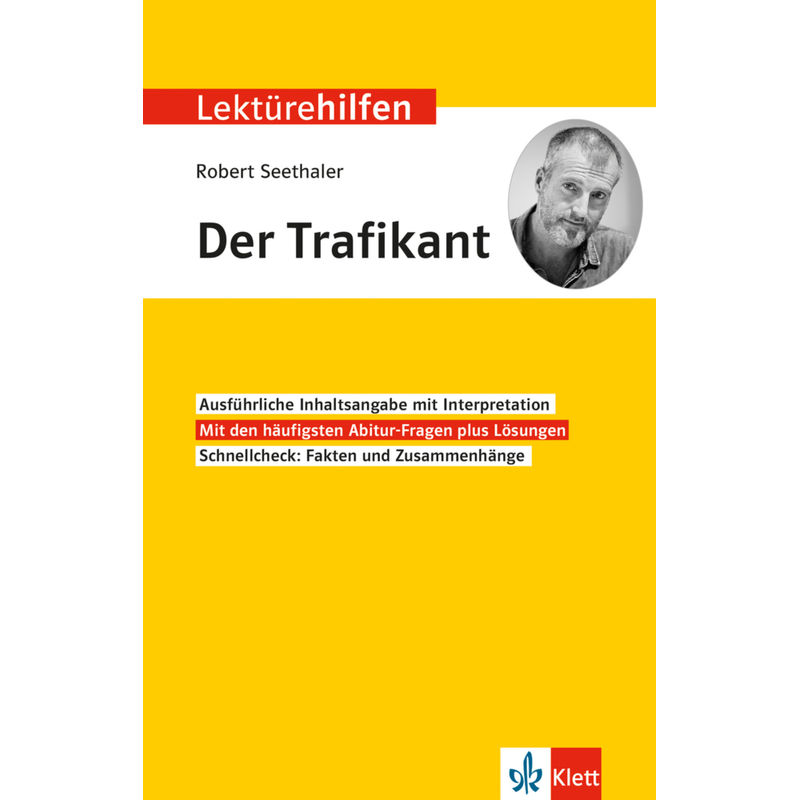 Klett Lektürehilfen Seethaler, Der Trafikant, Kartoniert (TB) von KLETT LERNTRAINING