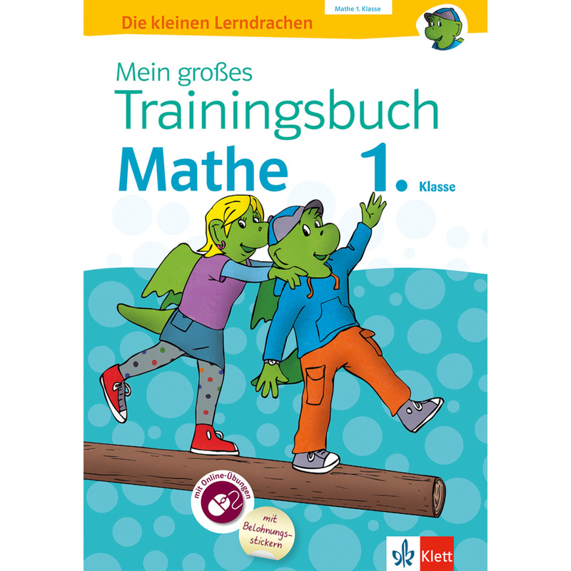 Mein Großes Trainingsbuch Mathe 1. Klasse, Kartoniert (TB) von KLETT LERNTRAINING