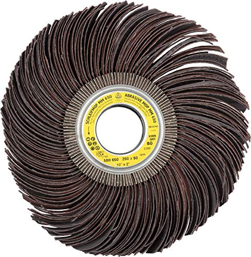 2 x Klingspor MM 650 Schleifmopräder LS 309 JF, 250 x 50 x 43,1 mm Korn 150 Art.: 2483 2 x Klingspor MM 650 Schleifmopräder LS 309 JF, 250 x 50 x 43,1 mm Korn 150 Art.: 2483 von KLINGSPOR