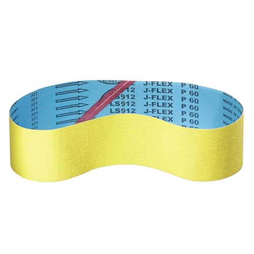 20 x Klingspor Schleifband LS 912 JF flexible Schleifbänder für Metalle & Stahl | 75 x 2000 | Korn Körnung 240 20 x Klingspor Schleifband LS 912 JF flexible Schleifbänder für Metalle & Stahl | 75 x 2000 | Korn Körnung 240 von KLINGSPOR