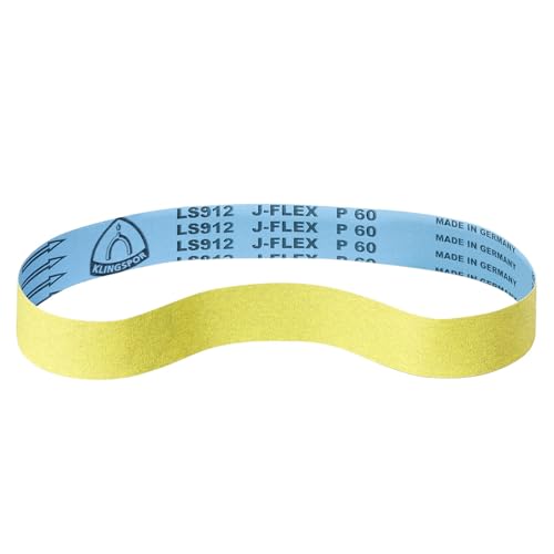 30 x Klingspor Schleifband LS 912 JF flexible Schleifbänder für Metalle & Stahl | 30 x 800 | Korn Körnung 120 30 x Klingspor Schleifband LS 912 JF flexible Schleifbänder für Metalle & Stahl | 30 x 800 | Korn Körnung 120 von KLINGSPOR