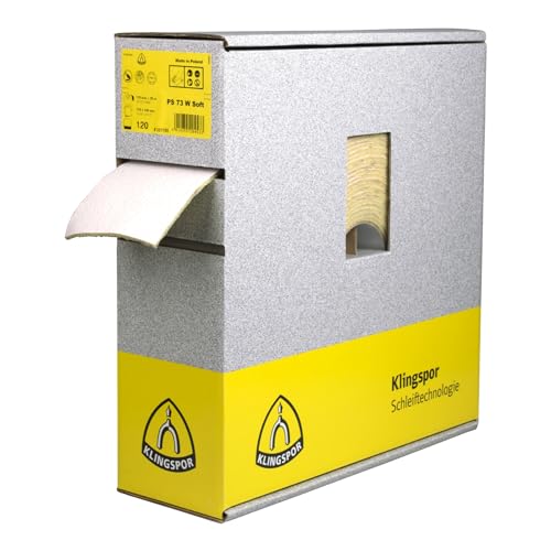 Klingpsor 325711 PS 73 BWF, Schleifpapier Rollen mit Schaumstoff Unterlage, 115x25000, 600, 1 Klingpsor 325711 PS 73 BWF, Schleifpapier Rollen mit Schaumstoff Unterlage, 115x25000, 600, 1 von KLINGSPOR
