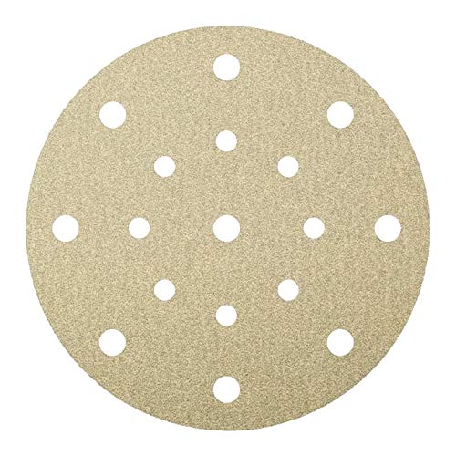 Klingpsor 342046 PS 33 CK Scheiben mit Papierunterlage, kletthaftend für Farbe, Lack, Spachtel, Holz, Lochform GLS74, 100 Korn, 150mm Durchmesser, 100 Stück Klingpsor 342046 PS 33 CK Scheiben mit Papierunterlage, kletthaftend für Farbe, Lack, Spachtel, Holz, Lochform GLS74, 100 Korn, 150mm Durchmesser, 100 Stück von KLINGSPOR