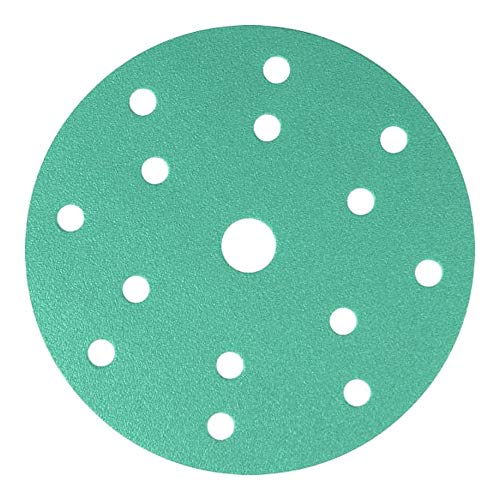 Klingpsor 353155 FP 77 K T-ACT Scheiben mit Filmunterlage, kletthaftend für Farbe, Lack, Spachtel, Grundierung, Füller, Gel-Coats, Kompositwerkstoffe ohne Loch, 150mm Durchmesser, 400 Korn, 100 Stück Klingpsor 353155 FP 77 K T-ACT Scheiben mit Filmunterlage, kletthaftend für Farbe, Lack, Spachtel, Grundierung, Füller, Gel-Coats, Kompositwerkstoffe ohne Loch, 150mm Durchmesser, 400 Korn, 100 Stück von KLINGSPOR