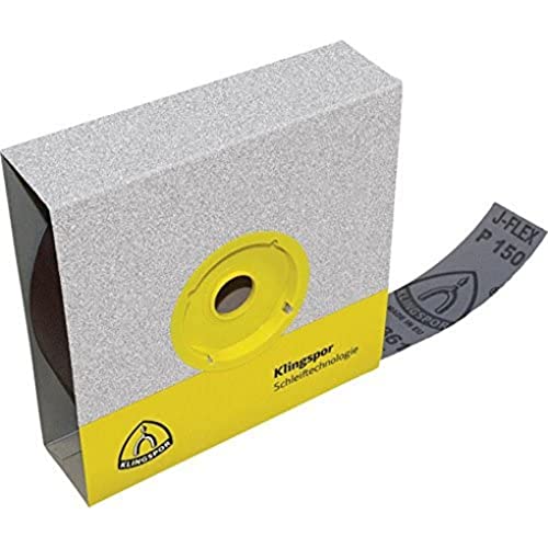 Klingspor 3854 - Rollen mit Gewebeunterlage für Stahl, Metalle, NE -Metalle, Holz, Edelstahl - RO|KL361JF|120|S|50X50000|SR - Inhalt: 1 Stück Klingspor 3854 - Rollen mit Gewebeunterlage für Stahl, Metalle, NE -Metalle, Holz, Edelstahl - RO|KL361JF|120|S|50X50000|SR - Inhalt: 1 Stück von KLINGSPOR