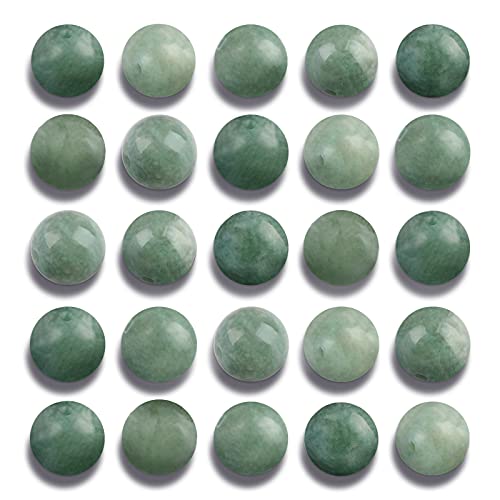 100 Stück 8 mm natürliche, glatte burmesische Jadeperlen, rund, loser Edelstein zur Schmuckherstellung mit Kristall-Stretchkordel 100 Stück 8 mm natürliche, glatte burmesische Jadeperlen, rund, loser Edelstein zur Schmuckherstellung mit Kristall-Stretchkordel von KLIYBGTHIJTP