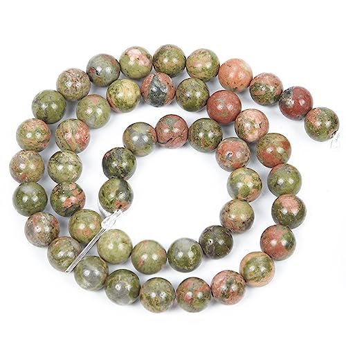 110 Stück 3 mm natürliche Unakit-Stein-Runde Perlen für Schmuckherstellung DIY Armband Halskette 110 Stück 3 mm natürliche Unakit-Stein-Runde Perlen für Schmuckherstellung DIY Armband Halskette von KLIYBGTHIJTP