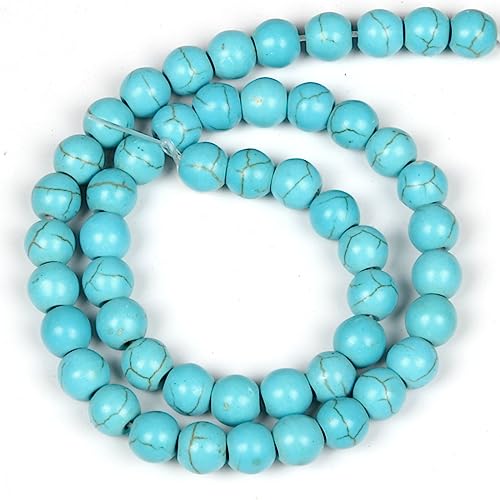 110 Stück 3 mm natürliche türkisfarbene Steinperlen rund für die Schmuckherstellung DIY Armband Halskette 110 Stück 3 mm natürliche türkisfarbene Steinperlen rund für die Schmuckherstellung DIY Armband Halskette von KLIYBGTHIJTP