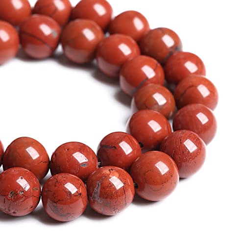 12 mm, 30 Stück Natursteine, chinesischer roter Jaspis, Abstandshalter für Schmuckherstellung, DIY-Armbänder 12 mm, 30 Stück Natursteine, chinesischer roter Jaspis, Abstandshalter für Schmuckherstellung, DIY-Armbänder von KLIYBGTHIJTP