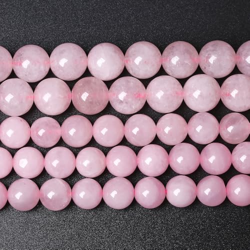 120 Stück 4 mm natürlicher Rosenquarzstein, Energieheilung, rund, lose, für die Herstellung von Schmuck, Armbändern und Halsketten, 2 Stränge, 81,3 cm 120 Stück 4 mm natürlicher Rosenquarzstein, Energieheilung, rund, lose, für die Herstellung von Schmuck, Armbändern und Halsketten, 2 Stränge, 81,3 cm von KLIYBGTHIJTP
