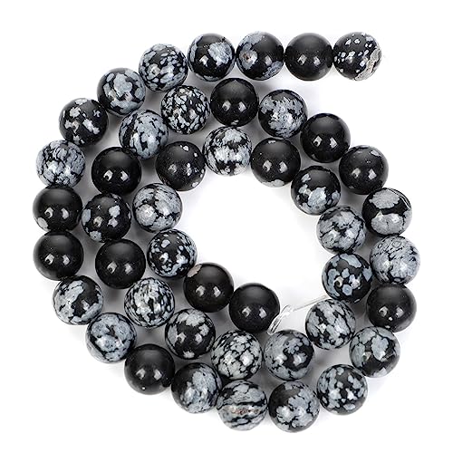 155 Stück 2 mm natürliche Schneeflockenstein-Runde Perlen für die Schmuckherstellung DIY Armband Halskette 155 Stück 2 mm natürliche Schneeflockenstein-Runde Perlen für die Schmuckherstellung DIY Armband Halskette von KLIYBGTHIJTP
