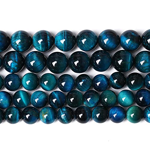 180 Stück 4 mm blaue Tigeraugen-Edelsteine, lose Perlen, natürlich, rund, lose Steinperlen für Schmuckherstellung, Armband, Halskette, Ohrringe, 2 Stränge, 81,3 cm 180 Stück 4 mm blaue Tigeraugen-Edelsteine, lose Perlen, natürlich, rund, lose Steinperlen für Schmuckherstellung, Armband, Halskette, Ohrringe, 2 Stränge, 81,3 cm von KLIYBGTHIJTP