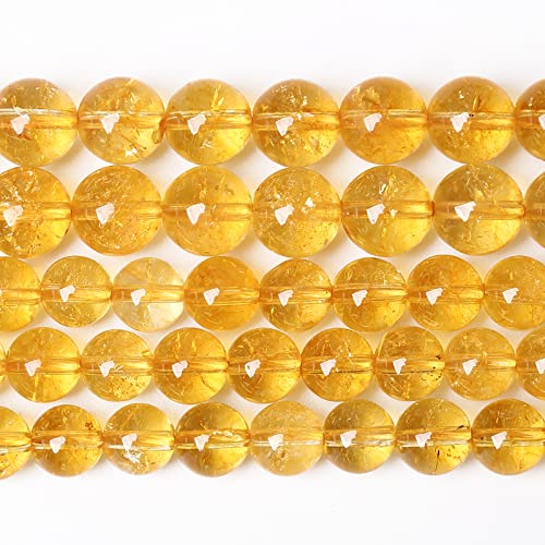 4 mm, 86 Stück natürliche Citrin-gelbe Quarzkristalle, runde Abstandshalter, lose Perlen für Schmuckherstellung, 38,1 cm, DIY-Armband, Halskette 4 mm, 86 Stück natürliche Citrin-gelbe Quarzkristalle, runde Abstandshalter, lose Perlen für Schmuckherstellung, 38,1 cm, DIY-Armband, Halskette von KLIYBGTHIJTP