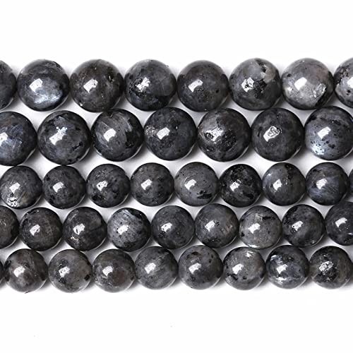 4 mm, 88 Stück, Naturstein, schwarze Labradorit-Perlen für Schmuckherstellung, DIY-Armbänder 4 mm, 88 Stück, Naturstein, schwarze Labradorit-Perlen für Schmuckherstellung, DIY-Armbänder von KLIYBGTHIJTP
