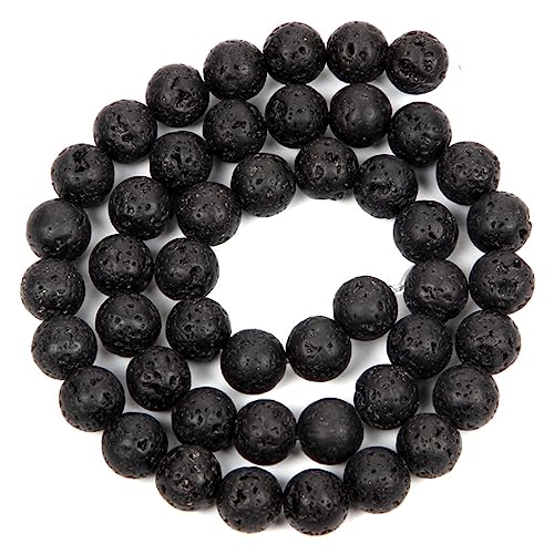 46 Stück 8 mm Naturstein-Perlen, rund, für Schmuckherstellung, DIY-Armband, Halskette 46 Stück 8 mm Naturstein-Perlen, rund, für Schmuckherstellung, DIY-Armband, Halskette von KLIYBGTHIJTP