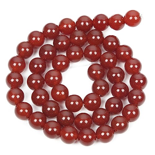 46 Stück 8 mm natürliche rote Achatstein-Runde Perlen für die Schmuckherstellung DIY Armband Halskette 46 Stück 8 mm natürliche rote Achatstein-Runde Perlen für die Schmuckherstellung DIY Armband Halskette von KLIYBGTHIJTP