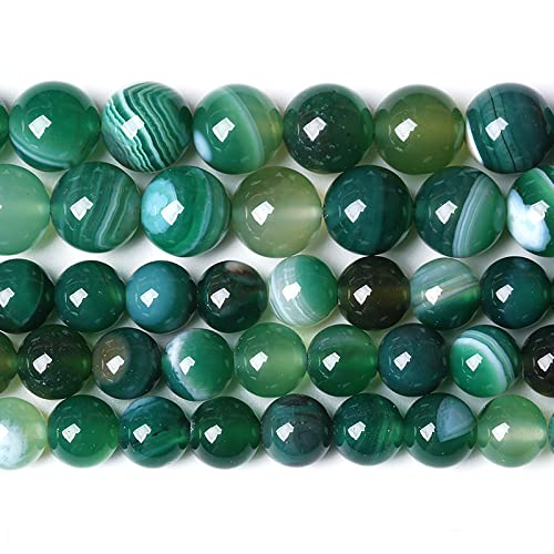 6 mm, 60 Stück, Naturstein, grüner Achat, Onyx, lose Perlen für Schmuckherstellung, Armband, Halskette 6 mm, 60 Stück, Naturstein, grüner Achat, Onyx, lose Perlen für Schmuckherstellung, Armband, Halskette von KLIYBGTHIJTP