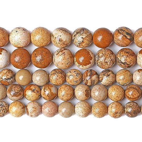 6 mm, 60 Stück Naturstein-Bild-Jaspis, lose Perlen für Schmuckherstellung, DIY-Armbänder 6 mm, 60 Stück Naturstein-Bild-Jaspis, lose Perlen für Schmuckherstellung, DIY-Armbänder von KLIYBGTHIJTP