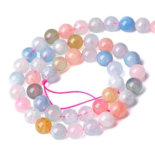 6 mm, 60 Stück Naturstein-Morganit-Quarzperlen der Güteklasse AAA für Schmuckherstellung, DIY-Armbänder 6 mm, 60 Stück Naturstein-Morganit-Quarzperlen der Güteklasse AAA für Schmuckherstellung, DIY-Armbänder von KLIYBGTHIJTP