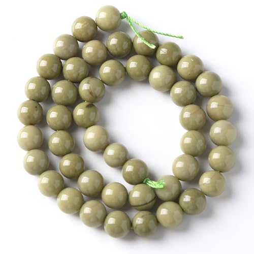 6MM 60PCS Grüne Angelite Jade Avocado Naturstein Lose Perlen für Schmuck Machen DIY Armband 6MM 60PCS Grüne Angelite Jade Avocado Naturstein Lose Perlen für Schmuck Machen DIY Armband von KLIYBGTHIJTP