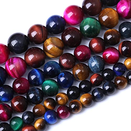 90 Stück 4 mm AAA bunte Tigerauge Steinperlen Natur Edelstein Perle Kristall Heilenergie Schmuckherstellung DIY 15 Zoll 90 Stück 4 mm AAA bunte Tigerauge Steinperlen Natur Edelstein Perle Kristall Heilenergie Schmuckherstellung DIY 15 Zoll von KLIYBGTHIJTP