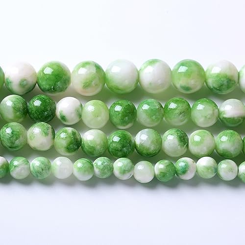 Abstandshalter aus persischer Jade, 10 mm, 38 Stück, für Schmuckherstellung, Armband, Halskette Abstandshalter aus persischer Jade, 10 mm, 38 Stück, für Schmuckherstellung, Armband, Halskette von KLIYBGTHIJTP