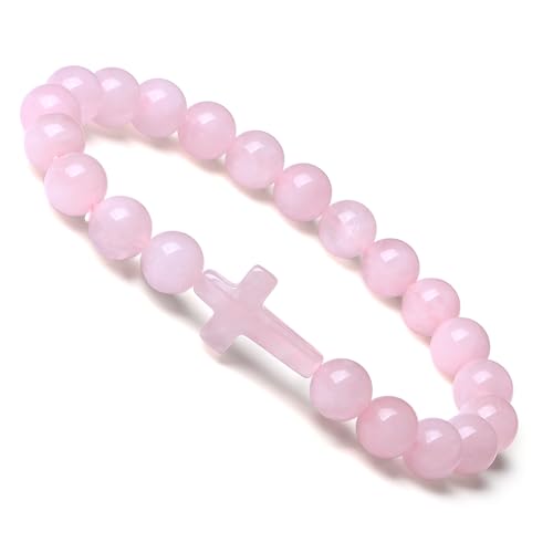 Kristall-Armband für Damen und Herren, 8 mm, Naturstein-Perlen, Katzenarmbänder, Kreuz-Armbänder, Herz-Armband, Schmuck für Frauen, Geburtstagsgeschenke, Stretch-Armband Kristall-Armband für Damen und Herren, 8 mm, Naturstein-Perlen, Katzenarmbänder, Kreuz-Armbänder, Herz-Armband, Schmuck für Frauen, Geburtstagsgeschenke, Stretch-Armband von KLIYBGTHIJTP