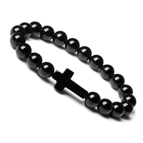 Kristall-Armband für Damen und Herren, 8 mm, Naturstein-Perlen, Katzenarmbänder, Kreuz-Armbänder, Herz-Armband, Schmuck für Frauen, Geburtstagsgeschenke, Stretch-Armband Kristall-Armband für Damen und Herren, 8 mm, Naturstein-Perlen, Katzenarmbänder, Kreuz-Armbänder, Herz-Armband, Schmuck für Frauen, Geburtstagsgeschenke, Stretch-Armband von KLIYBGTHIJTP