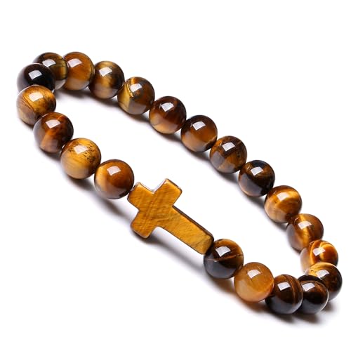 Kristall-Armband für Damen und Herren, 8 mm, Naturstein-Perlen, Katzenarmbänder, Kreuz-Armbänder, Herz-Armband, Schmuck für Frauen, Geburtstagsgeschenke, Stretch-Armband Kristall-Armband für Damen und Herren, 8 mm, Naturstein-Perlen, Katzenarmbänder, Kreuz-Armbänder, Herz-Armband, Schmuck für Frauen, Geburtstagsgeschenke, Stretch-Armband von KLIYBGTHIJTP