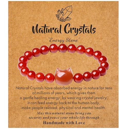 Kristall-Armband für Damen und Herren, 8 mm, Naturstein-Perlen, Katzenarmbänder, Kreuz-Armbänder, Herz-Armband, Schmuck für Frauen, Geburtstagsgeschenke, Stretch-Armband Kristall-Armband für Damen und Herren, 8 mm, Naturstein-Perlen, Katzenarmbänder, Kreuz-Armbänder, Herz-Armband, Schmuck für Frauen, Geburtstagsgeschenke, Stretch-Armband von KLIYBGTHIJTP