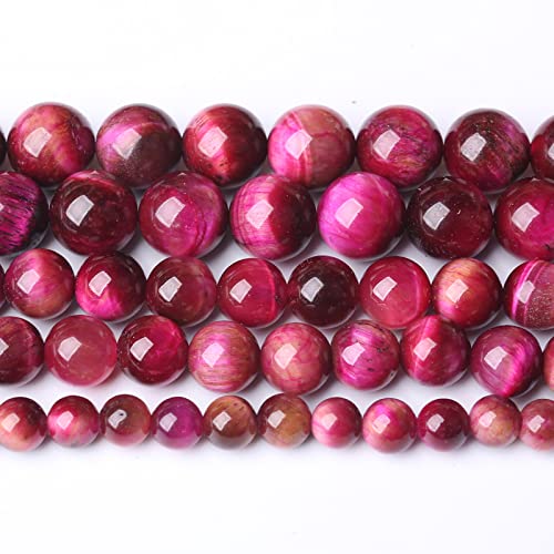 Natürliche rosafarbene Tigeraugen-Perlen zur Schmuckherstellung, runde lose Steinperlen, Halbedelstein, DIY-Armband, Halskette, 8 mm Natürliche rosafarbene Tigeraugen-Perlen zur Schmuckherstellung, runde lose Steinperlen, Halbedelstein, DIY-Armband, Halskette, 8 mm von KLIYBGTHIJTP