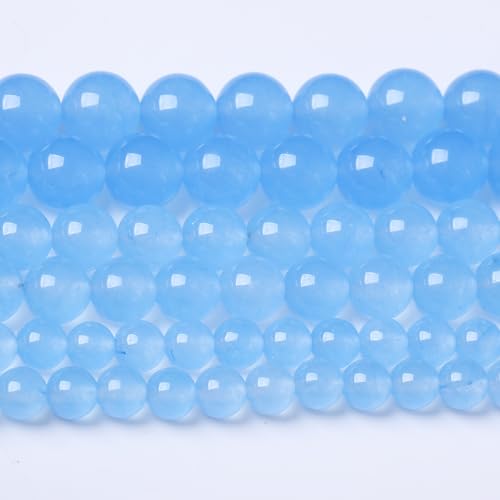 Natürlicher marineblauer Jadestein, Edelstein, rund, Energie-Jadeperlen, Stein für Schmuckherstellung, DIY, Armband, Halskette, 1 Strang, 39,4 cm, 4 mm Natürlicher marineblauer Jadestein, Edelstein, rund, Energie-Jadeperlen, Stein für Schmuckherstellung, DIY, Armband, Halskette, 1 Strang, 39,4 cm, 4 mm von KLIYBGTHIJTP