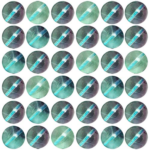 Natursteinperlen, 100 Stück, 10 mm, Fluorit, rund, echte Steinperlen, lose Edelstein-Perlen, Lochgröße 1 mm, glatte Perlen für Armbänder, Halsketten, Ohrringe, Schmuckherstellung (Fluoritgrün, 10 mm) Natursteinperlen, 100 Stück, 10 mm, Fluorit, rund, echte Steinperlen, lose Edelstein-Perlen, Lochgröße 1 mm, glatte Perlen für Armbänder, Halsketten, Ohrringe, Schmuckherstellung (Fluoritgrün, 10 mm) von KLIYBGTHIJTP