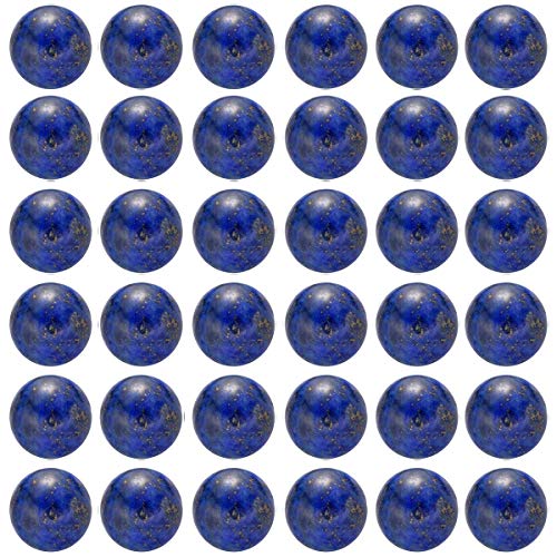 Natursteinperlen, 6 mm, Lapislazuli, rund, echte Steinperlen, lose Edelstein-Perlen, Lochgröße 1 mm, glatte Perlen für Armbänder, Halsketten, Ohrringe, Schmuckherstellung, (Lapislazuli-Blau, 6 mm Natursteinperlen, 6 mm, Lapislazuli, rund, echte Steinperlen, lose Edelstein-Perlen, Lochgröße 1 mm, glatte Perlen für Armbänder, Halsketten, Ohrringe, Schmuckherstellung, (Lapislazuli-Blau, 6 mm von KLIYBGTHIJTP