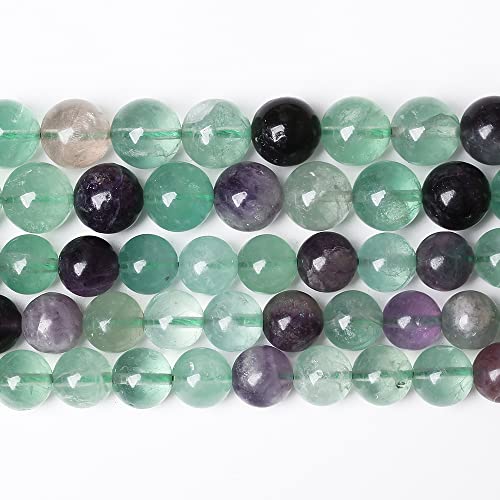 Natursteinperlen, Fluorit-Edelstein, rund, lose Perlen für Schmuckherstellung, Armband, Halskette, 38,1 cm, grüner Fluorit, 4 mm, 90 Stück Natursteinperlen, Fluorit-Edelstein, rund, lose Perlen für Schmuckherstellung, Armband, Halskette, 38,1 cm, grüner Fluorit, 4 mm, 90 Stück von KLIYBGTHIJTP