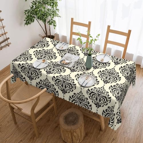 KLJnmbb Vielseitige, rechteckige Tischdecke mit asiatischem Elefantendruck, 137 x 183 cm, wasserdicht, wiederverwendbar, für Küche KLJnmbb Vielseitige, rechteckige Tischdecke mit asiatischem Elefantendruck, 137 x 183 cm, wasserdicht, wiederverwendbar, für Küche von KLJnmbb